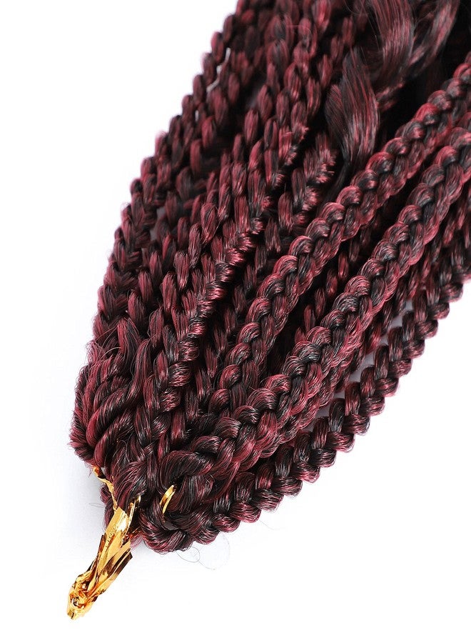 أيانا وصلات شعر كروشيه بوهيمية من Goddess Curly Ends، 144 خصلة، بطول 22 بوصة، ضفائر بوكس، ضفائر بوكس من Goddess، شعر كروشيه صناعي، وصلات شعر (22 بوصة، TBUG) - Image 4